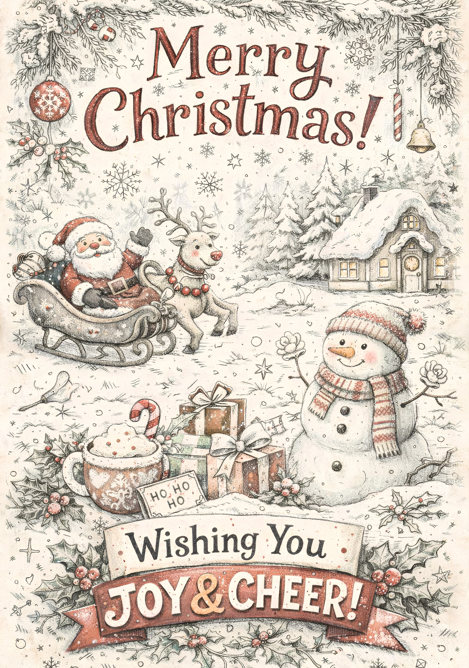 The card image for Yuletide Joy & Cheer