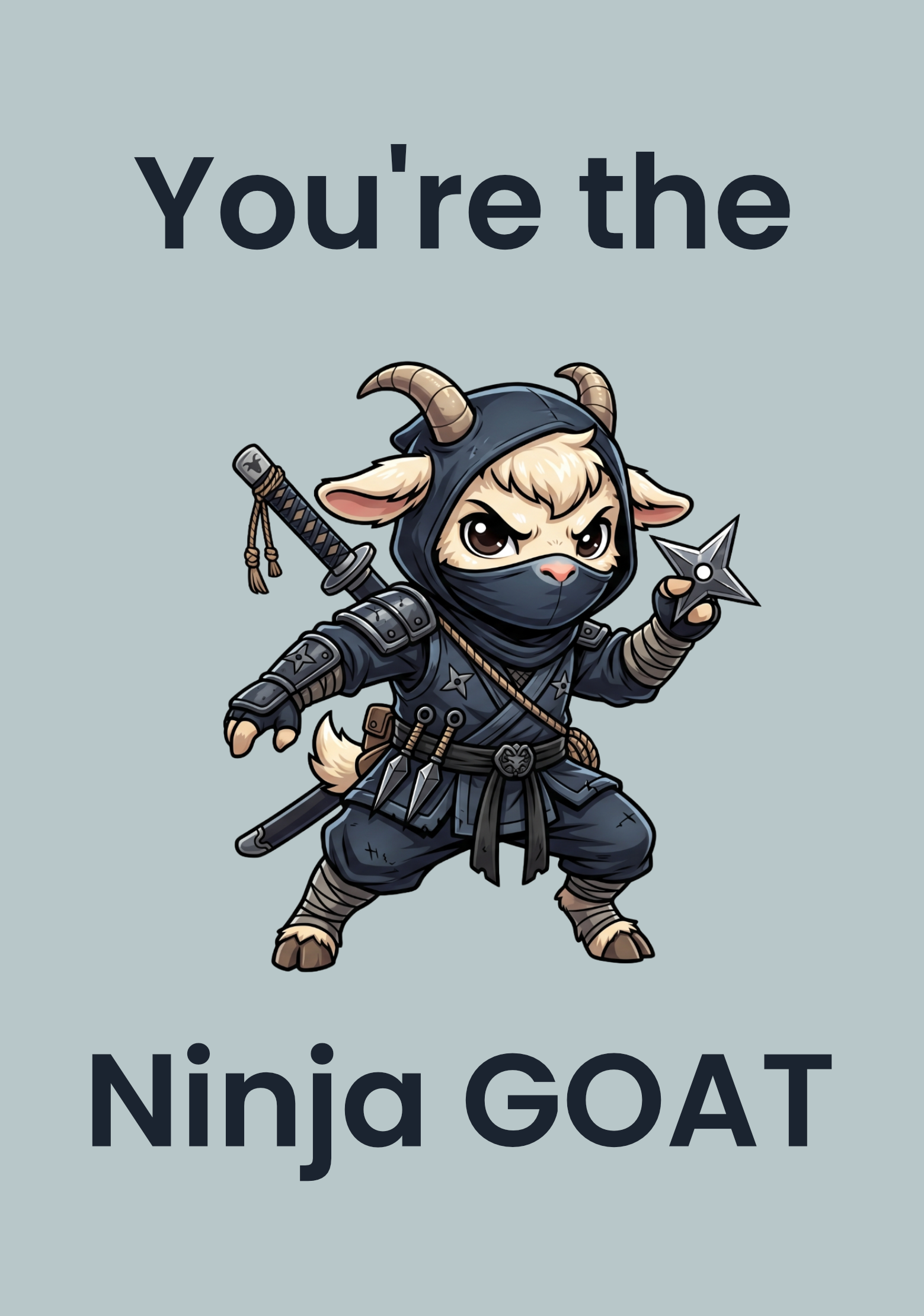 The card image for Ninja Goat