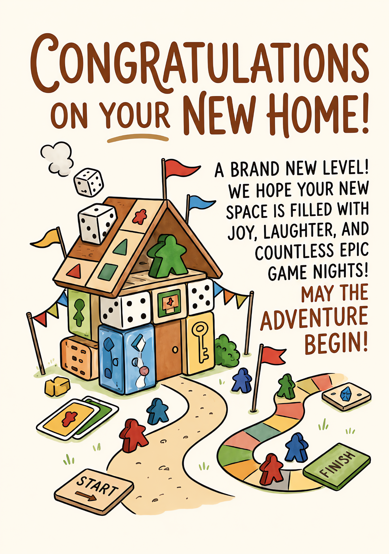 The card image for A Brand New Level Awaits
